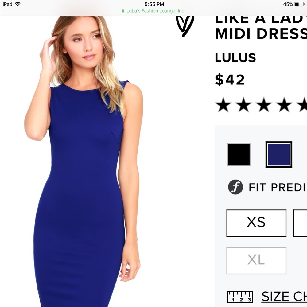 Lulus sexy backless dress